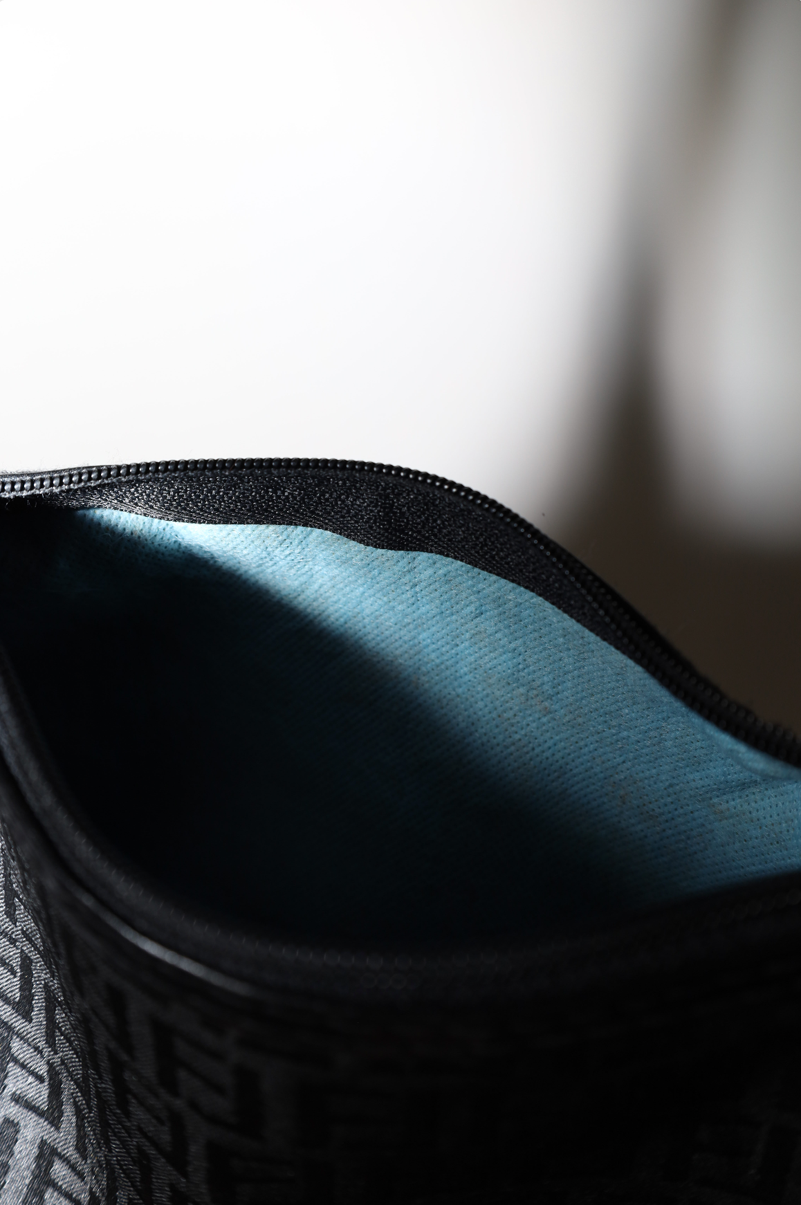 Vintage Black Monogram Shoulder Bag