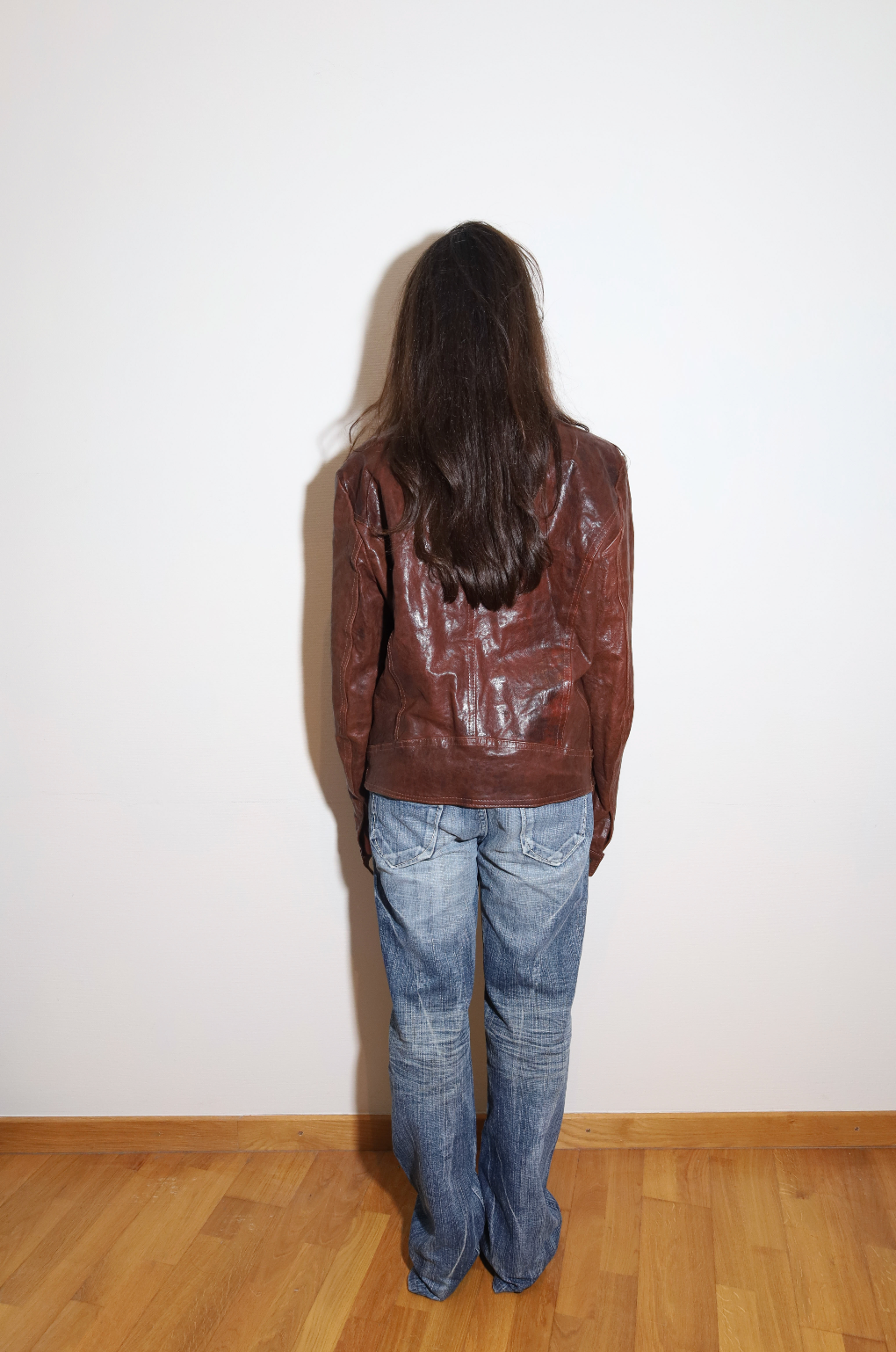 Oversized Leather Jacket