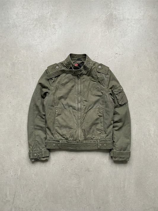 Diesel Military Green Utility Jacket