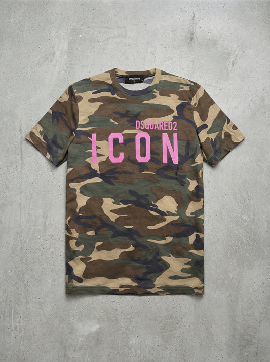 Dsquared2 Camo ICON Tee