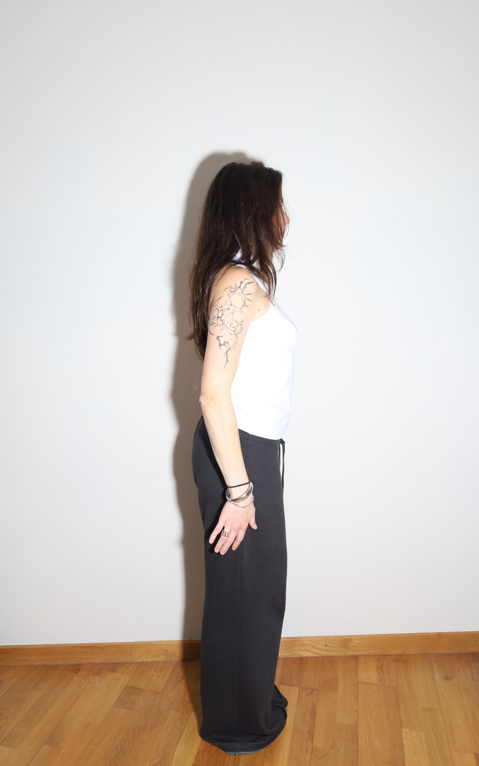 Glitter Detail Sleeveless Top Bikkembergs