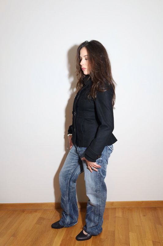 Vintage Straight-Leg Jeans